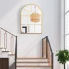 Lustro ścienne HOMCOM 70 x 50 cm, lustro okienne z metalową Podgląd zdjęcia produktu 7
