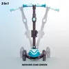 Kinder Roller Kinderscooter Dreiradscooter mit LED Räder Produktbild-Vorschau 7