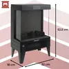 KAMINER EMBEGO 2000 W – Elektro-Kamin mit 3D Flamme & Produktbild-Vorschau 2