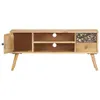 The Living Store Szafka pod telewizor 100 x 30 x 45 cm lite Podgląd zdjęcia produktu 5
