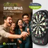 Juskys Elektronische Dartscheibe mit 32 Spielen & Zubehör – Produktbild-Vorschau 2