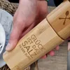 Räder Salzmühle GLÜCK und Pfeffermühle LIEBE Set Bambus Produktbild-Vorschau 9