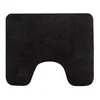Dutch House Toiletmat Caen 60x50 cm Zwart Produktbild-Vorschau 2