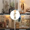Stojací lampa Puluomis se stojanem na kabáty 176 cm, 8 Náhled obrázku produktu 7