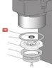 DeLonghi 537177 Uszczelka 11,91 x 2,62 mm. Do modeli Podgląd zdjęcia produktu 4