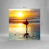 Bilder auf glas - Surfer sonnenuntergang ozean brett - Produktbild-Vorschau 3