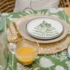 HOMLA Talerz BLYDE z liściem paproci 20cm Podgląd zdjęcia produktu 5