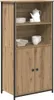 vidaXL Highboard Artisan-Eiche 62 x 36 x 121,5 cm Produktbild-Vorschau 1