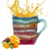 Tasse en forme de livre peinte, tasse à café empilée en 3D, Voir les images du produit 8
