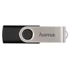 hama USB 2.0 Speicherstick "Rotate" 64 GB schwarz/silber Produktbild-Vorschau 3