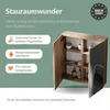 Planetmöbel Merkur Spiegelschrank Bad 60 cm breit Produktbild-Vorschau 2
