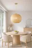 Luxolar LED Pendelleuchte E27 Rattan Boho Beige/Grau - Produktbild-Vorschau 4