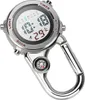 A digital watch with a carabiner clip and a compass. Produktbild-Vorschau