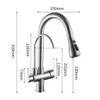 A diagram of a kitchen faucet with dimensions indicated. Náhľad obrázku produktu