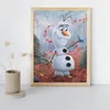 Malen nach Zahlen mit Rahmen Eiszeit Olaf 40x50 cm Produktbild-Vorschau 2