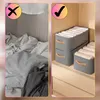Organizér na oděvy, 3dílná sada pevných organizérů pro Náhled obrázku produktu 3