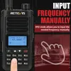 Retevis RA89 Ham radio, vysoce výkonná dvoupásmová Náhled obrázku produktu 6