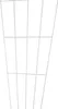 Gitterspalier aus Metall V-Form 150cm, weiß Produktbild-Vorschau 1