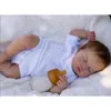 48 cm bébé nouveau-né, renaissant, Loulou, dormant, peau 3D Voir les images du produit 3