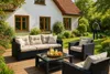 Best Wool Outdoor Loungekissen 2er Set für Rattan Produktbild-Vorschau 4
