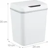 Relaxdays Mülleimer Bad, mit Sensor, 9 Liter, elektrischer Produktbild-Vorschau 4