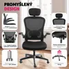 ergonomický tvar kancelářské židle tectake® Arges s Náhled obrázku produktu 9
