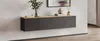 KOMTO TV Lowboard Hängend 160 cm – TV Unterschrank, Produktbild-Vorschau 3