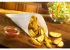 Papstar sacchetti a punta filettati bianchi 50g 15 x 15 x Anteprima dell’immagine prodotto 2