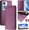 Lederhülle für Oppo Reno11 F Hülle Flip Brieftasche Produktbild-Vorschau 1