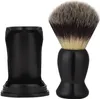 Support de blaireau en acrylique noir, support pour brosses Voir les images du produit 3