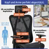 AMBINESS Bürostuhl Schreibtischstuhl | verstellbare Produktbild-Vorschau 4