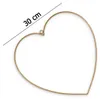 Metall-Herzen 2er zum Aufhängen 30 cm gold Herz-Deko Produktbild-Vorschau 2