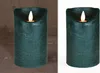 Anna's Collection Stumpfe Led-Kerze - antik grun - 15 x Produktbild-Vorschau 2