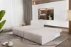 Easy4You Braun Ecksofa Modulo Kord in L-Form 210x69x152 cm Produktbild-Vorschau 2