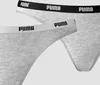 Puma 2er Pack Iconic Bikini Slip grey / grey L Produktbild-Vorschau 3