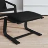 vidaXL Podnožka čierna 51x41x40 cm Látka Náhľad obrázku produktu 2