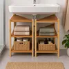 Étagère d'angle Relaxdays, dimensions (H x L x P) : 80 x 46 Voir les images du produit 7