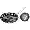 2er Set BBQ Grillpfanne Ø30 cm Grill Gemüsepfanne Produktbild-Vorschau 2