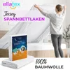 EllaTex Jersey Kinder Spannbettlaken 70x140 Baumwolle – Produktbild-Vorschau 2