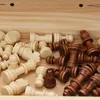 TolleTour set scacchi fatto a mano pieghevole gioco scacchi Anteprima dell’immagine prodotto 4