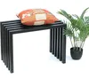 DanDiBo Hocker Metall Schwarz Sitzbank Massiv Wetterfest 60 Produktbild-Vorschau 6