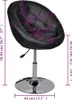 vidaXL Cocktailsessel Schwarz Kunstleder Produktbild-Vorschau 7