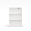 KOMTO Bücherregal  60 cm breit, weiß, Bücherregal mit 3 Produktbild-Vorschau 5