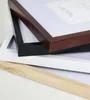 Bilderrahmen Massivholz Eiche mit Passepartout & gehärtetem Produktbild-Vorschau 7