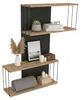 Regal Mirzam, Gestell, Wandregal, Mehrzweckregale, 65x19h96 Produktbild-Vorschau 1