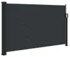 vidaXL Zijmarkies, uitschuifbaar, zwart, 117x300 cm Productafbeelding-voorbeeld 1