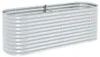 vidaXL Garten-Hochbeet 240 x 80 x 81 cm Verzinkter Stahl Produktbild-Vorschau 8