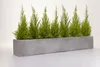 Jardinière VIVANNO en fibre de verre FLOBO, gris béton, Voir les images du produit 4
