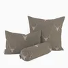 SCHÖNER LEBEN. Kissenhülle Jacquard Hirsch Geweih braun Produktbild-Vorschau 2