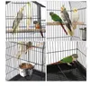Volière Cage pour oiseaux avec 4 roulettes et support Cage Voir les images du produit 5